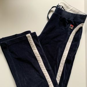 Vintage fila track pants